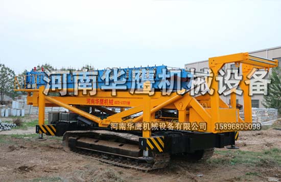 履帶式空中制瓦機