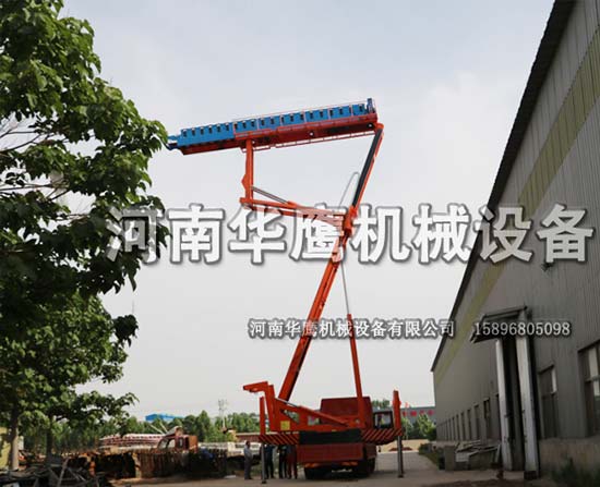 高空制瓦機(jī)舉升狀態(tài)